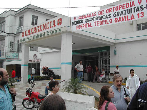 Hospital Teofilo Davila in Machala, Ecuador.